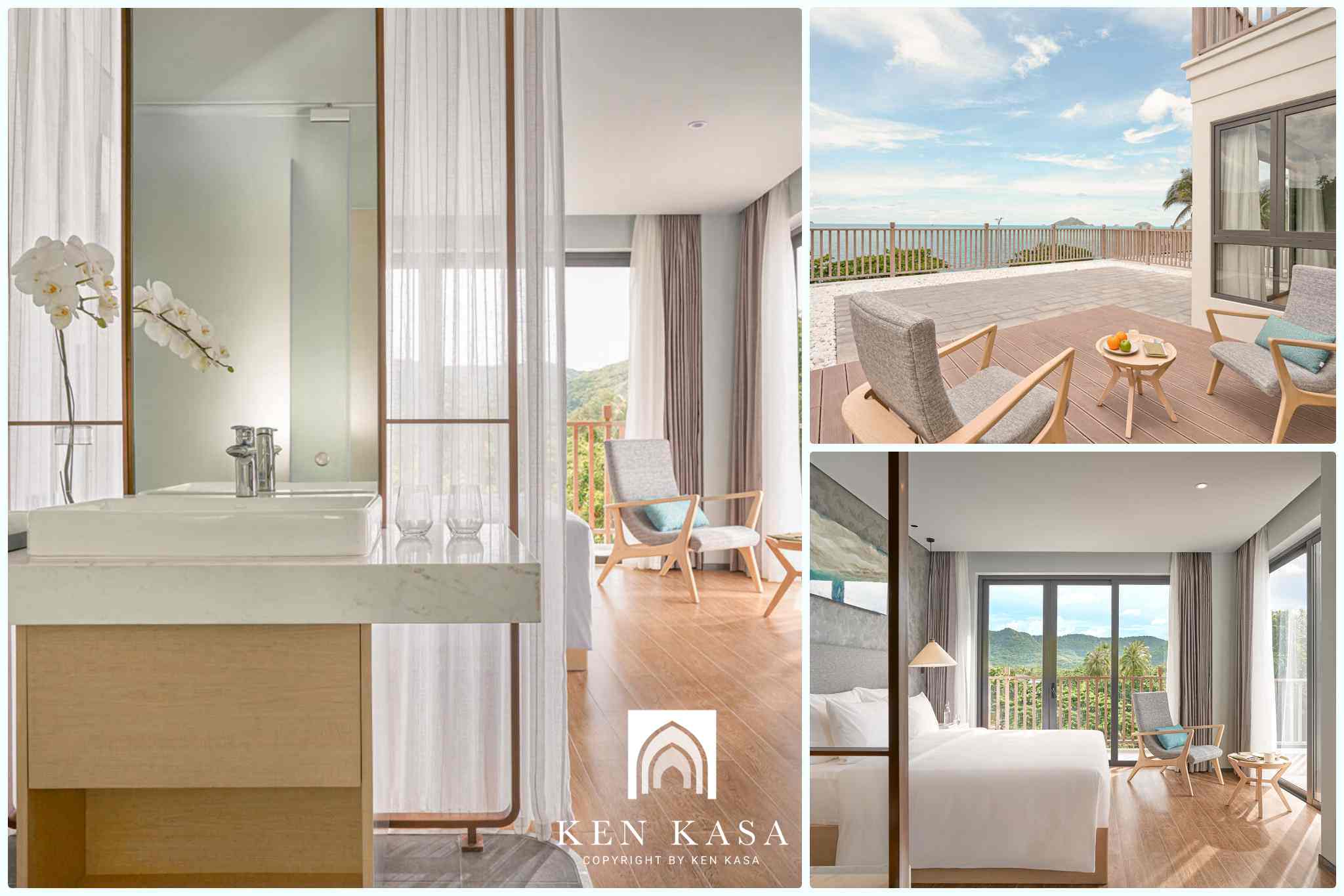 Mẫu thiết kế ph&ograve;ng suite của The Secret C&ocirc;n Đảo hotel 